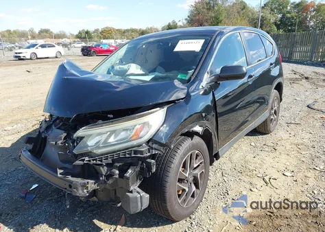 2016 Honda Cr-V Se из США, поврежденный, VIN 2HKRM3H46GH514808